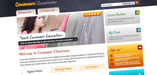 Consumer Classroom - europejski portal edukacji konsumenckiej